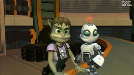 une photo d'Ã©cran de Ratchet et Clank sur Sony Playstation 2